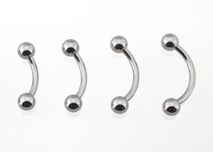 Titanium Curved Barbell